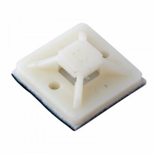 Площадка самоклеящаяся 25 х 25 мм, белая (упак. 100 шт)  REXANT