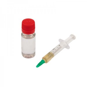 Клей эпоксидный универсальный  (смола+отвердитель)  17мл (шприц)  REXANT