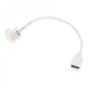 Коннектор соединительный для RGB светодиодных лент с влагозащитой шириной 10 мм и контроллеров