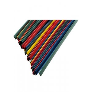 29-0158, Термоусаживаемые трубки REXANT 8,0/4,0 мм, набор пять цветов, упаковка 50 шт. по 1 м