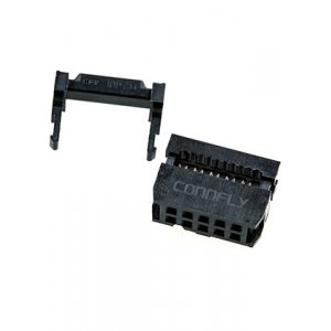 IDC-10F, гнездо на шлейф шаг 2.54мм DS1016-10MA2BB