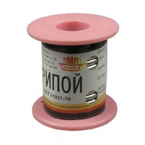 Припой ПОС61 ПРВ 3.0мм катушка 100г