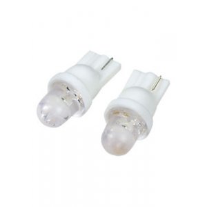 T10 1LED, светодиодная автомобильная лампа 12В T10, белая
