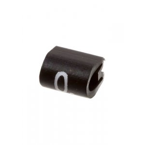 EC0178-000, 05811000, маркер "0" для кабеля 2-3,2мм черный