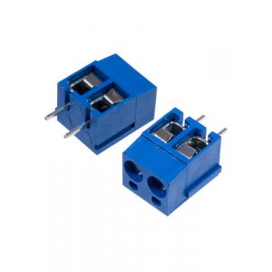 DG305-5.0-02P-12-00AH, клеммник 2 контакта синий 5мм