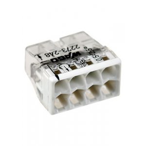 2273-248, электромонтажные экспресс-клеммы, 8х2.50 кв.мм, с пастой