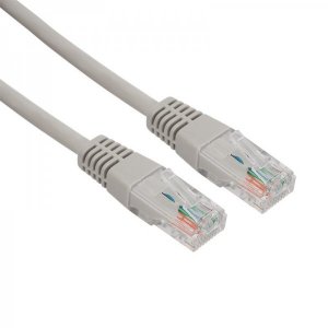 Rexant Пaтч-корд U/UTP, CAT5E, RJ45-RJ45, LSZH серый, 1м