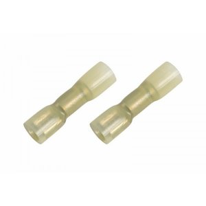 КЛЕММА ПЛОСКАЯ полностью изолированная термоусаживаемая гнездо - 6.6мм 4-6мм²  (РПи-м-т 6.0-(6.3) / DRS/FDD5.5-250) желтый  REXANT