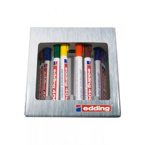EDDING 400#10S НАБОР МАРКЕРОВ D=1.00ММ ДЛЯ РИС. ПЕЧ. ПЛАТ10 ЦВЕТОВ