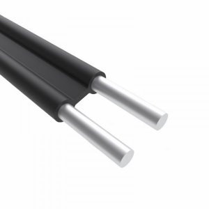 Провод ПТПЖ 2х1,2 мм, черный, 500м, ГОСТ