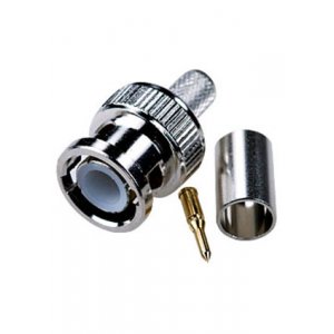 GB-105B(BNC-7001B), BNC штекер RG-59 обжим (01-001B) 05-3002, медь