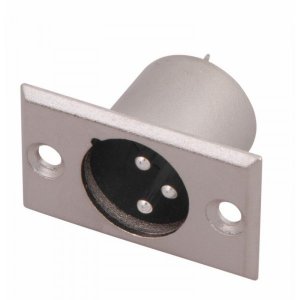 РАЗЪЕМ  CANON  штекер  XLR  на корпус  (FD-2722)  REXANT ВЫВОДИМ