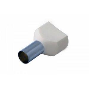 НАКОНЕЧНИК ШТЫРЕВОЙ ВТУЛОЧНЫЙ изолированный   F-14мм 2х16мм² (НШВи(2) 16-14 / НГи2 16-14 / TE-16-14) бежевый  REXANT