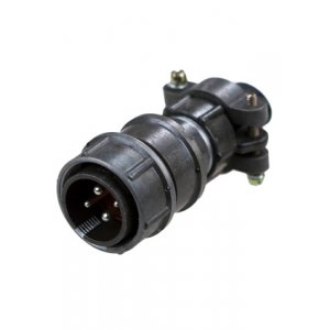 2PM22-4TJQB2, вилка на кабель 4 контакта (аналог 2РМТ22КПН4Ш3В1В)