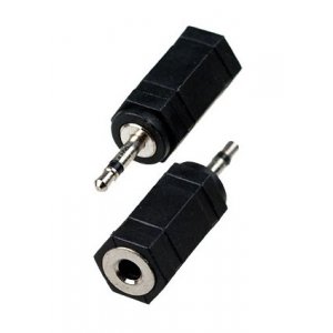 2-000 (NP-594A), переходник 2.5мм штекер моно -3.5мм гнездо моно пластик