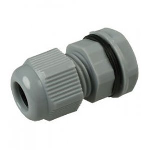 AG-12L G, кабельный ввод полиамидный серый