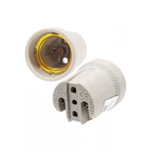 5565341, Патрон электрический Е27 подвесной керамический 4А 250 В