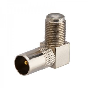 ПЕРЕХОД  гн F - шт TV  угловой  (03-153)  PROCONNECT