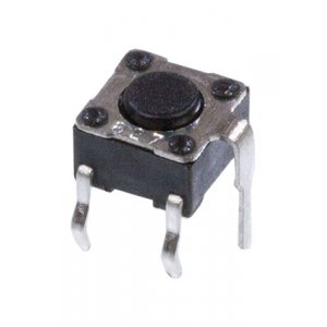 KAN0621-0431B010, кнопка тактовая 6х6 h=4.3мм (0643GHIM-130G-G)