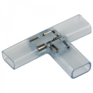 Муфта соединительная T  для светодиодной ленты 220В, 14.5х7.5мм