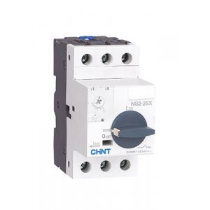 495183, Автоматический выключатель защиты двигателя NS2-25X 2.5-4A  с поворотной ручкой