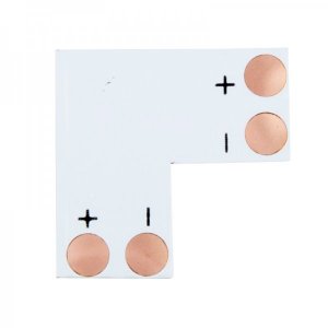 Плата соединительная (L) для одноцветных светодиодных лент шириной 8 мм