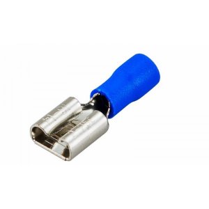 КЛЕММА ПЛОСКАЯ изолированная гнездо - 9мм 1.5-2.5мм² (РПи-м 2.5-(9.0) / FDD2-312)  REXANT