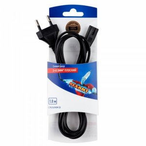 Шнур сетевой  1.8М  2x0.5мм²  REXANT