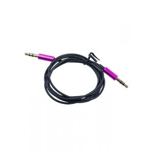 3-0015MG-1.0, Шнур шт 3.5 st-шт 3.5 st мetal-gold, d=2,0 мм, 1.0 м