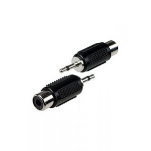 2-190 (NP-592), переходник 2.5мм штекер моно - RCA гнездо пластик