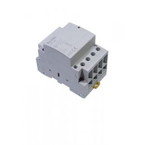 LNC1-40, магнитный пускатель на DIN рейку (контактор модульный, силовое электромагнитное реле). AC-1