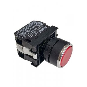 B162DK, Кнопка с подсветкой-светодиод красная