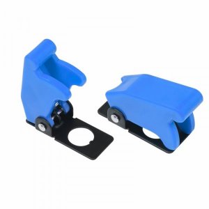 Защитная крышка для тумблеров типа KN и ASW  синяя  (SAC-01)  REXANT