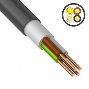 Кабель ВВГнг(А) 4х2,5 мм², 100 м, ГОСТ (ККЗ) -ПОД ЗАКАЗ-