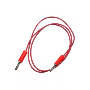 Провод ПВ-3 1,0 красный, банан+банан 0,7м