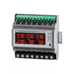 N43 22100E0, Измерительный прибор для трехфазной сети на дин-рейку