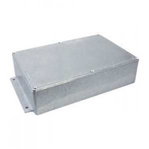 BS11MF, корпус для РЭА 222x146x55мм IP66 алюминиевый некрашеный с фланцами