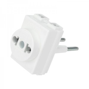 Адаптер сетевой "Козья ножка" 220В, 10А REXANT На экспорт не продавать!!!