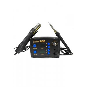 LUKEY-868, станция паяльная термовоздушная + паяльник