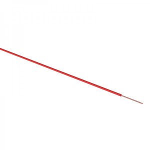 Провод ПГВА / ПВАМ 1 х 0.75мм², (бухта 100м), КРАСНЫЙ  REXANT