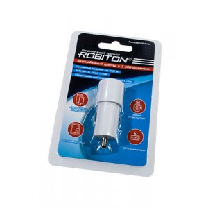 TWINUSB240, Адаптер, 4800мА, с 2-мя USB выходами, от прикуривателя