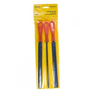 1690-20-Н3, Рашпили STAYER пластиковая ручка 200мм 3шт