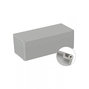 ABS 340500 5U, корпус для РЭА светло-серый ABS 340x150x120 мм