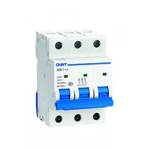 179708, Автоматический выключатель NB1-63 3P 50A 6кА х-ка C (DB)