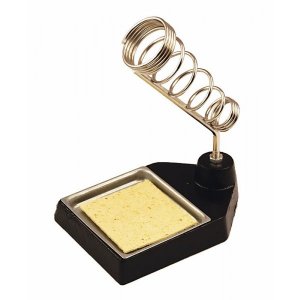 Подставка под паяльник REXANT, чугун, ниша квадратная, губка (ZD-10С)