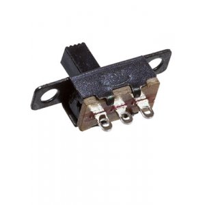 SS-12F15G5, микропереключатель 5мм высота рукоятки 1P2T