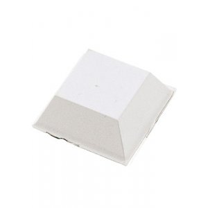 SJ5023, клейкие ножки 20.5х7.6 квадрат белые