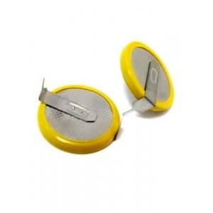 CR2032/1HF3, (3V) 15.2мм, дисковая батарейка 3В 2 вывода горизонтальная