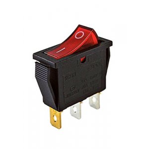YL-202-03, переключатель клавишный красная клавиша ON-OFF SQ0703-0025