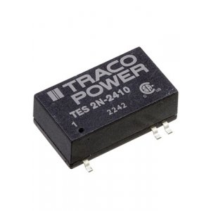 TES 2N-2410, Преобразователь DC-DC на печатную плату вход 24В выход 3.3В 0.5A 2Вт 6-Pin SMD